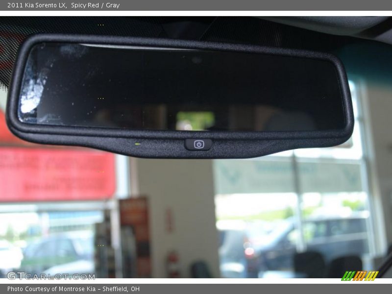 Spicy Red / Gray 2011 Kia Sorento LX