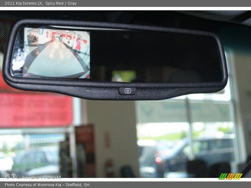 Spicy Red / Gray 2011 Kia Sorento LX