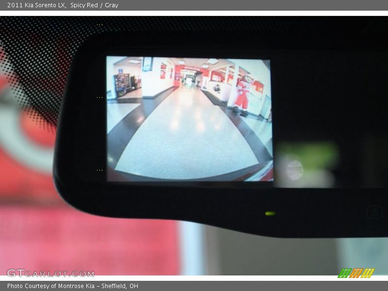 Spicy Red / Gray 2011 Kia Sorento LX