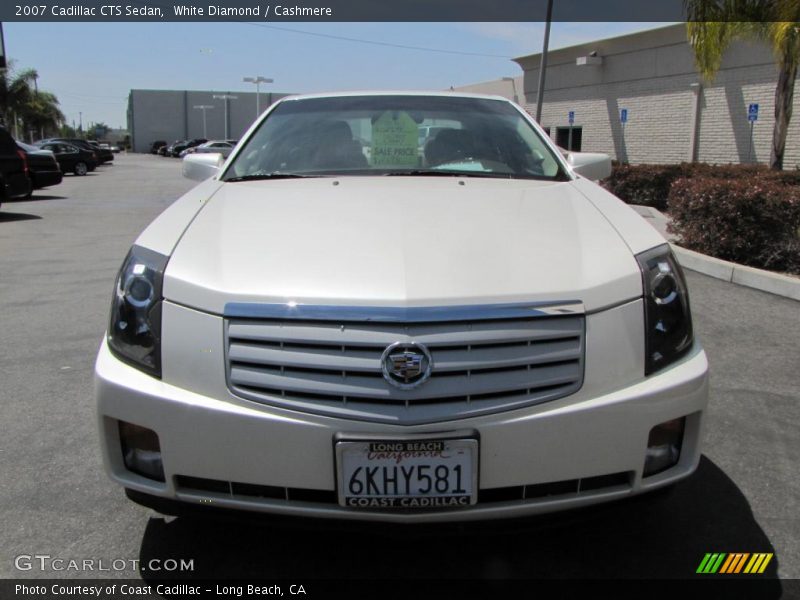 White Diamond / Cashmere 2007 Cadillac CTS Sedan