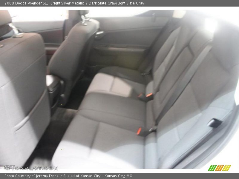 Bright Silver Metallic / Dark Slate Gray/Light Slate Gray 2008 Dodge Avenger SE
