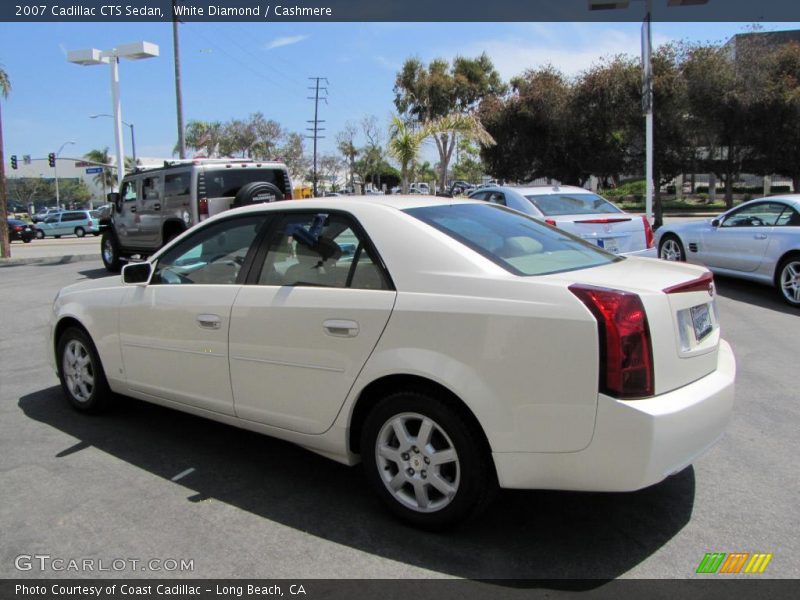White Diamond / Cashmere 2007 Cadillac CTS Sedan