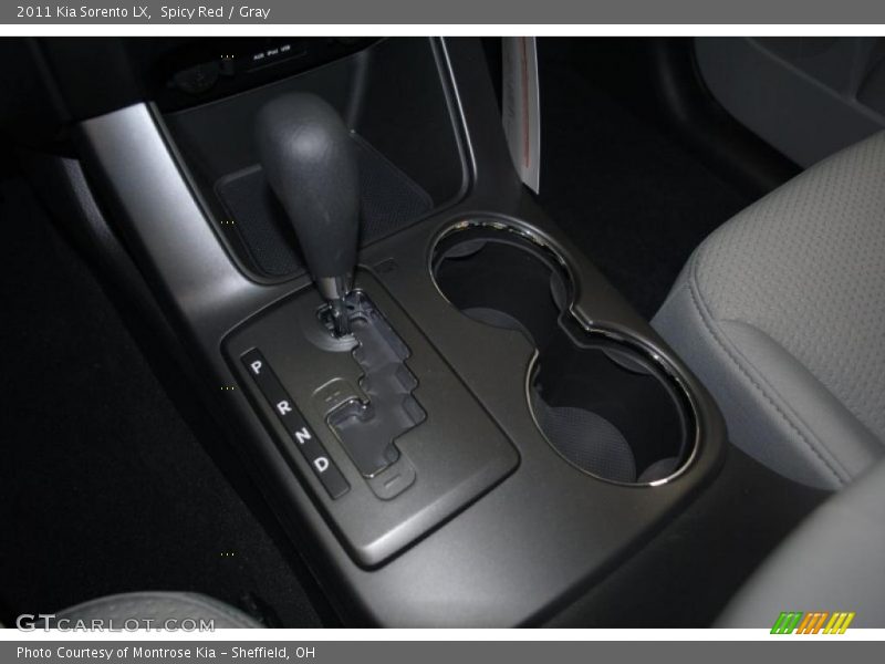 Spicy Red / Gray 2011 Kia Sorento LX