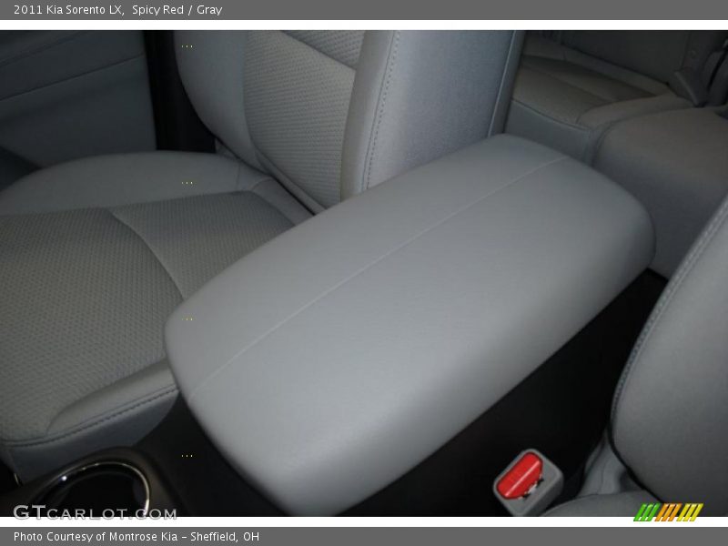 Spicy Red / Gray 2011 Kia Sorento LX