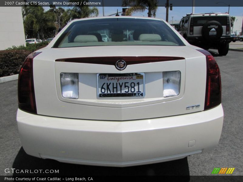 White Diamond / Cashmere 2007 Cadillac CTS Sedan