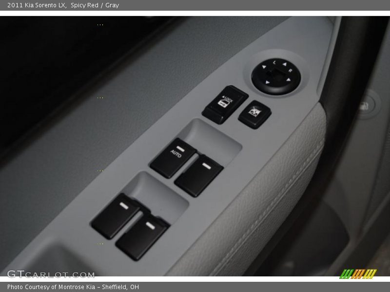 Spicy Red / Gray 2011 Kia Sorento LX
