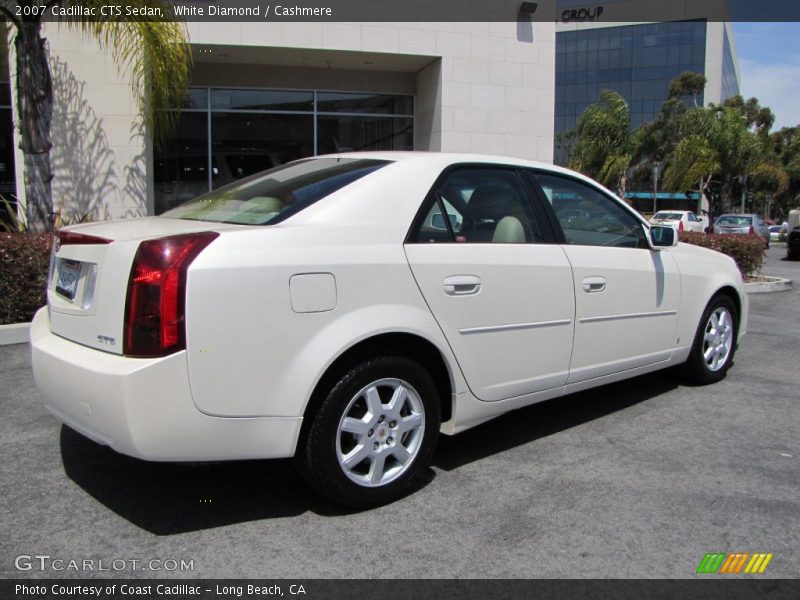 White Diamond / Cashmere 2007 Cadillac CTS Sedan