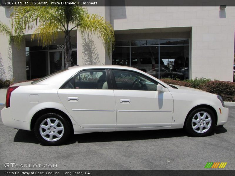White Diamond / Cashmere 2007 Cadillac CTS Sedan
