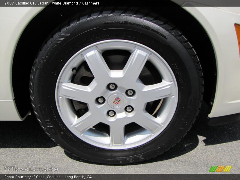 White Diamond / Cashmere 2007 Cadillac CTS Sedan