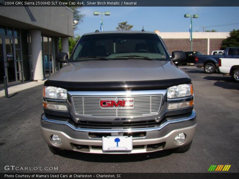 Silver Birch Metallic / Neutral 2004 GMC Sierra 2500HD SLT Crew Cab 4x4