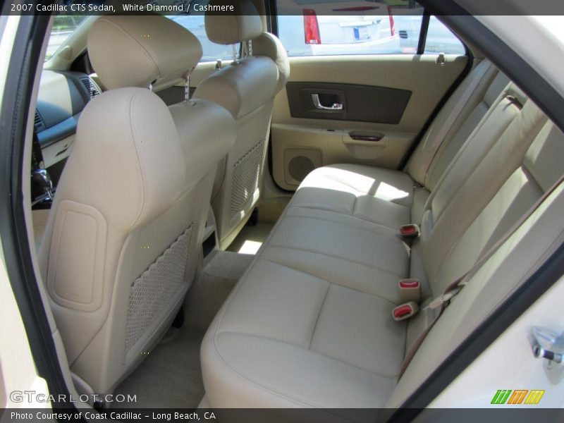 White Diamond / Cashmere 2007 Cadillac CTS Sedan