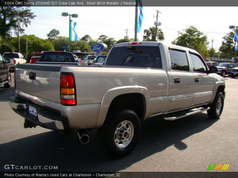 Silver Birch Metallic / Neutral 2004 GMC Sierra 2500HD SLT Crew Cab 4x4