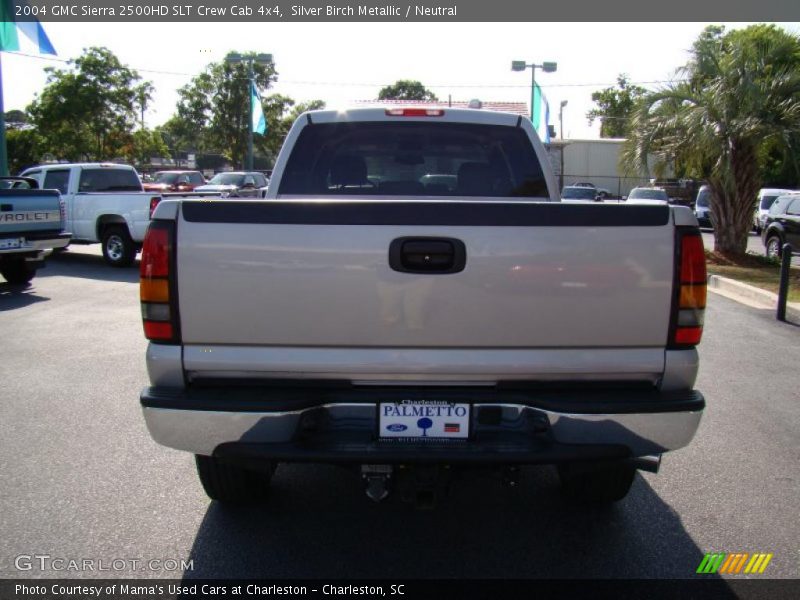 Silver Birch Metallic / Neutral 2004 GMC Sierra 2500HD SLT Crew Cab 4x4