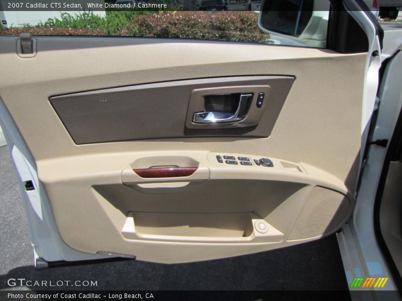 White Diamond / Cashmere 2007 Cadillac CTS Sedan