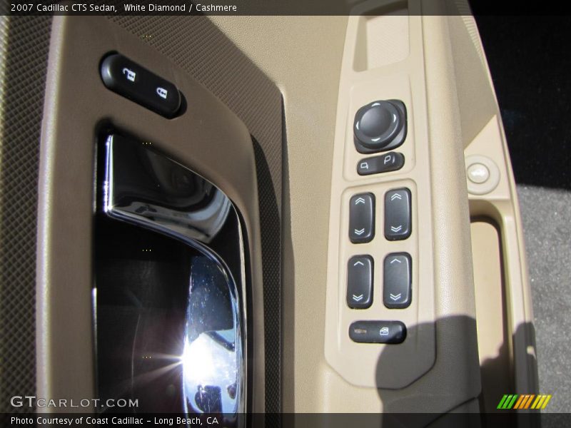 White Diamond / Cashmere 2007 Cadillac CTS Sedan