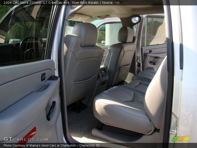 Silver Birch Metallic / Neutral 2004 GMC Sierra 2500HD SLT Crew Cab 4x4