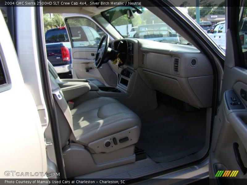 Silver Birch Metallic / Neutral 2004 GMC Sierra 2500HD SLT Crew Cab 4x4