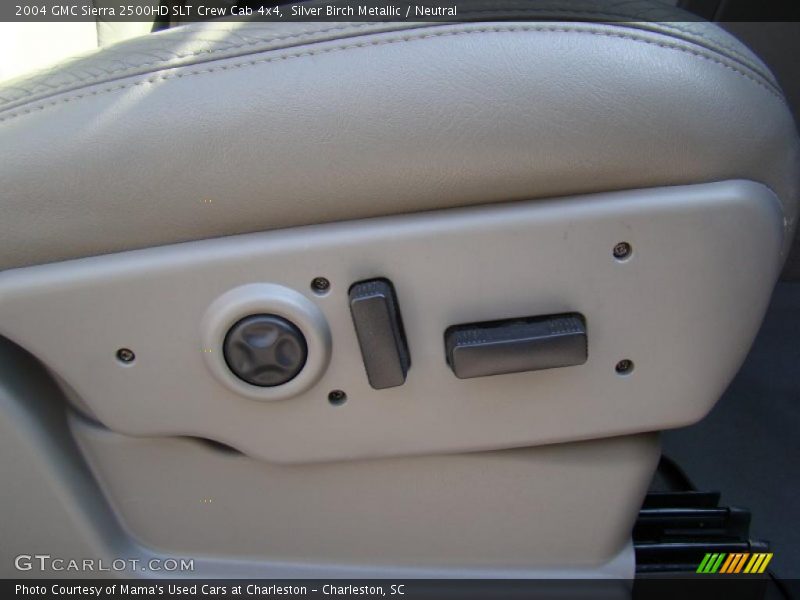 Silver Birch Metallic / Neutral 2004 GMC Sierra 2500HD SLT Crew Cab 4x4