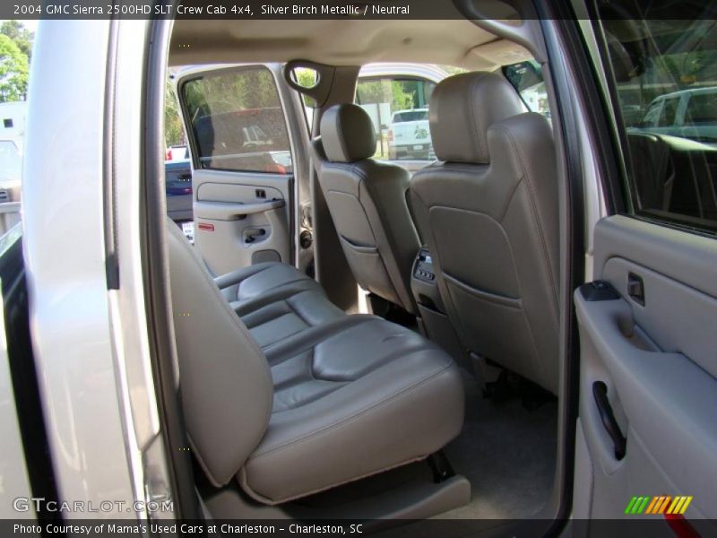 Silver Birch Metallic / Neutral 2004 GMC Sierra 2500HD SLT Crew Cab 4x4