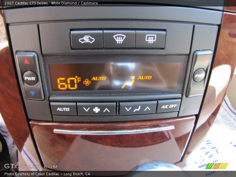 White Diamond / Cashmere 2007 Cadillac CTS Sedan