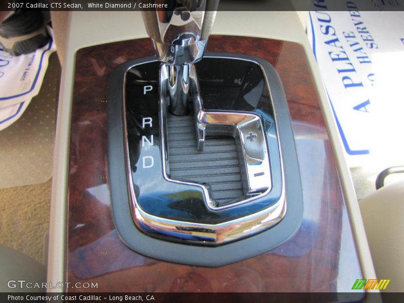White Diamond / Cashmere 2007 Cadillac CTS Sedan