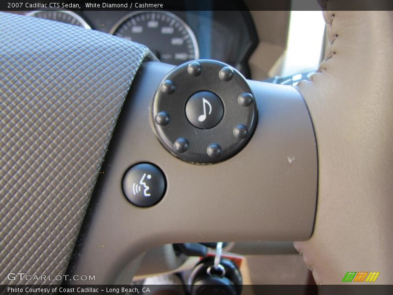 White Diamond / Cashmere 2007 Cadillac CTS Sedan