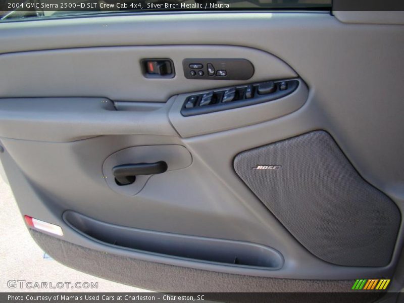 Silver Birch Metallic / Neutral 2004 GMC Sierra 2500HD SLT Crew Cab 4x4