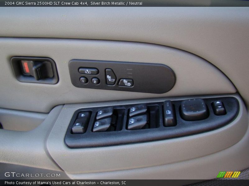 Silver Birch Metallic / Neutral 2004 GMC Sierra 2500HD SLT Crew Cab 4x4