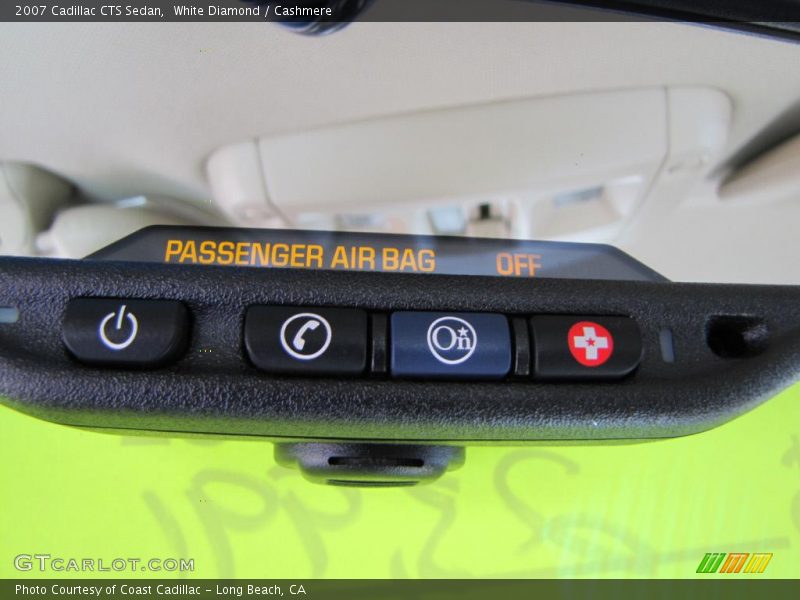 White Diamond / Cashmere 2007 Cadillac CTS Sedan