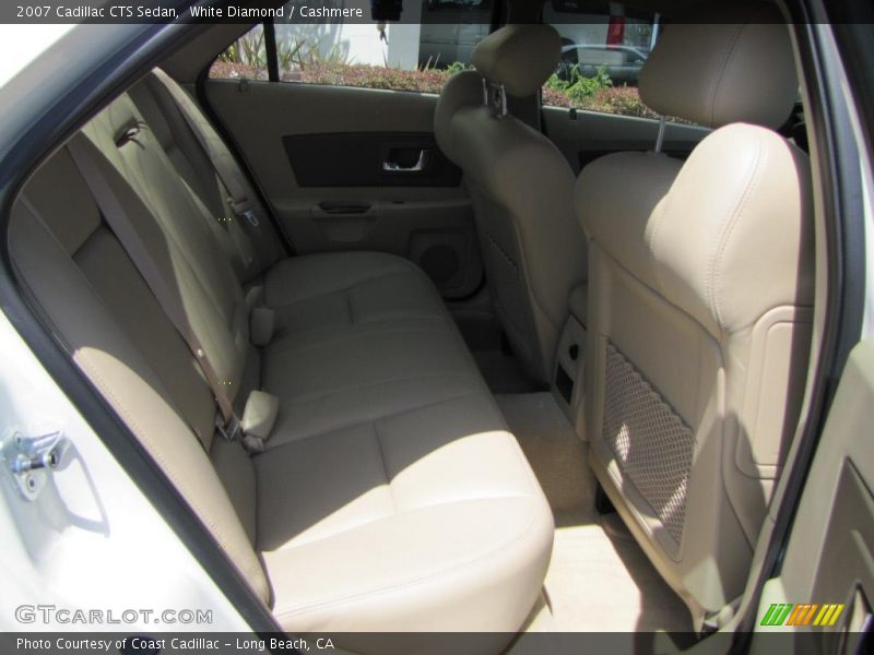 White Diamond / Cashmere 2007 Cadillac CTS Sedan
