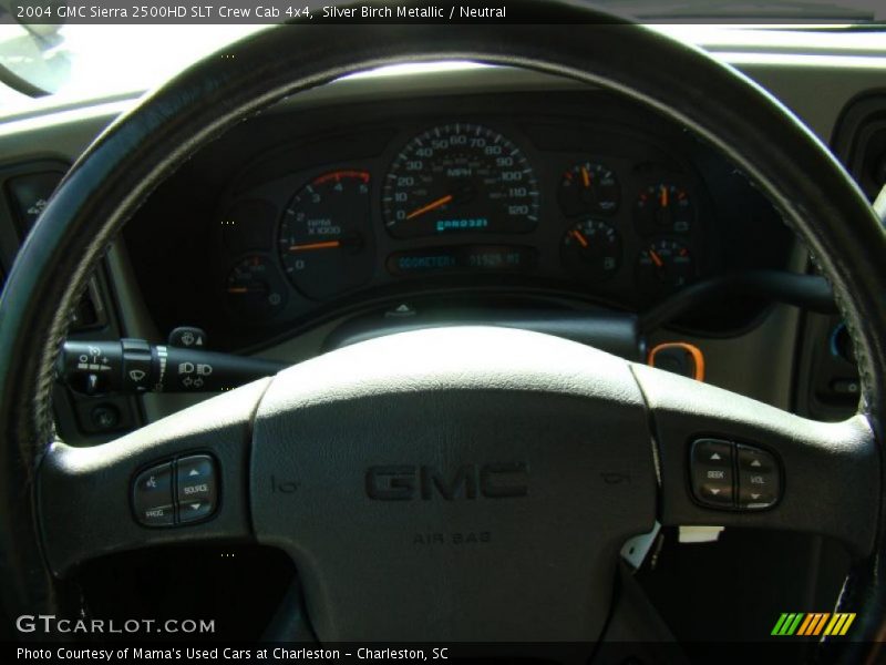 Silver Birch Metallic / Neutral 2004 GMC Sierra 2500HD SLT Crew Cab 4x4