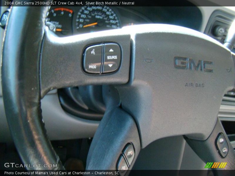Silver Birch Metallic / Neutral 2004 GMC Sierra 2500HD SLT Crew Cab 4x4
