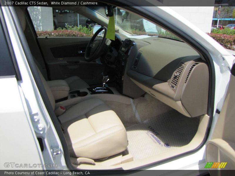 White Diamond / Cashmere 2007 Cadillac CTS Sedan