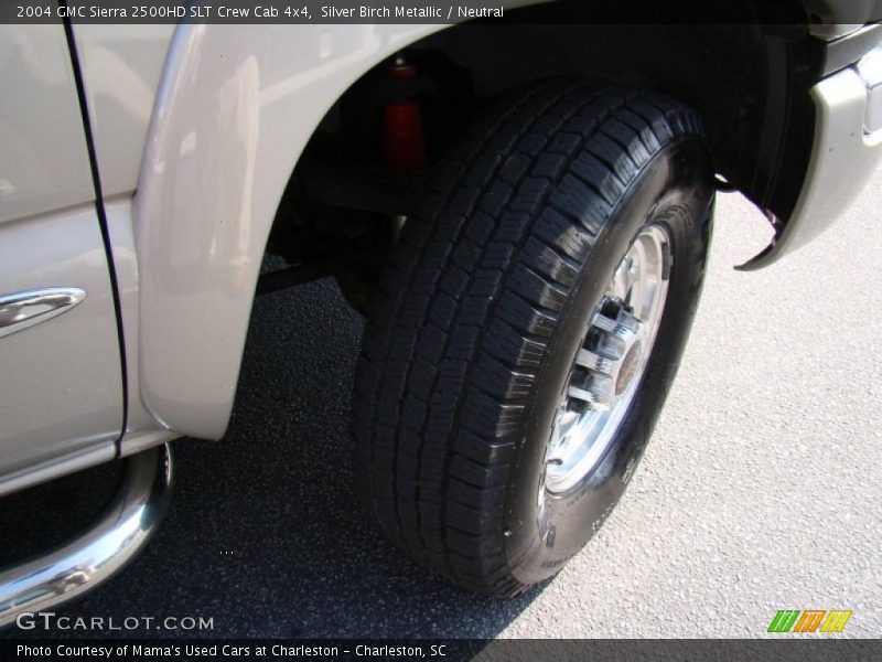Silver Birch Metallic / Neutral 2004 GMC Sierra 2500HD SLT Crew Cab 4x4
