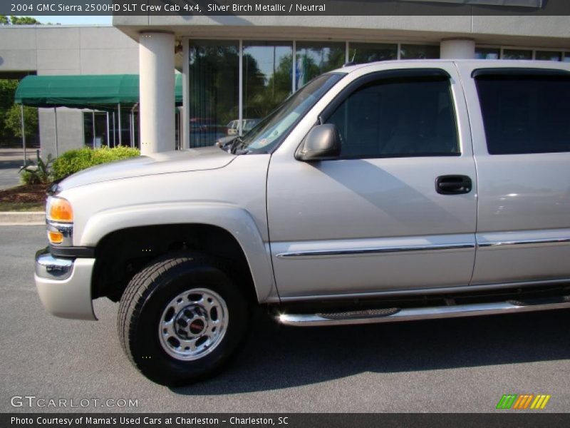 Silver Birch Metallic / Neutral 2004 GMC Sierra 2500HD SLT Crew Cab 4x4