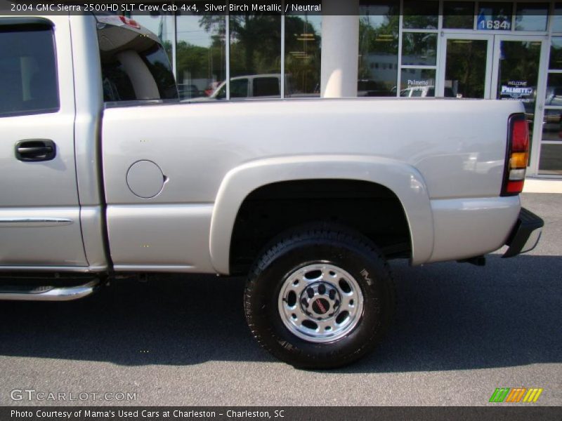 Silver Birch Metallic / Neutral 2004 GMC Sierra 2500HD SLT Crew Cab 4x4