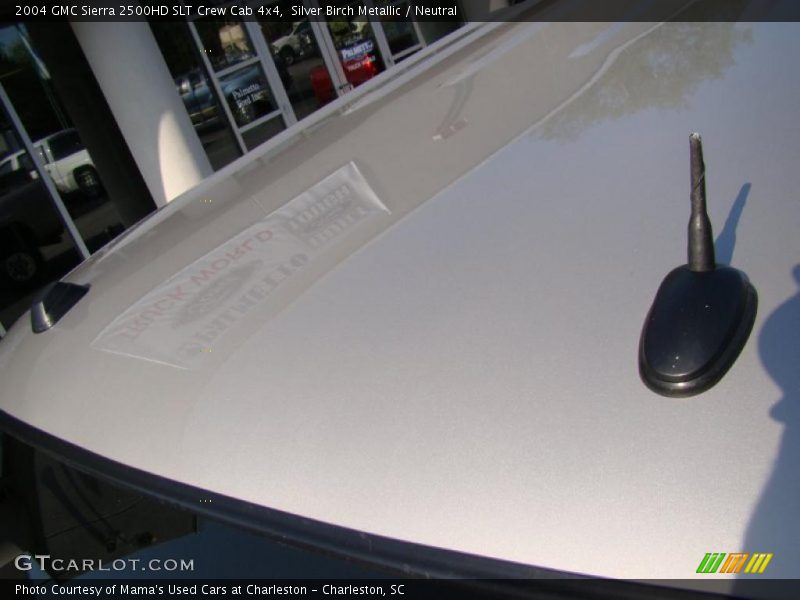 Silver Birch Metallic / Neutral 2004 GMC Sierra 2500HD SLT Crew Cab 4x4