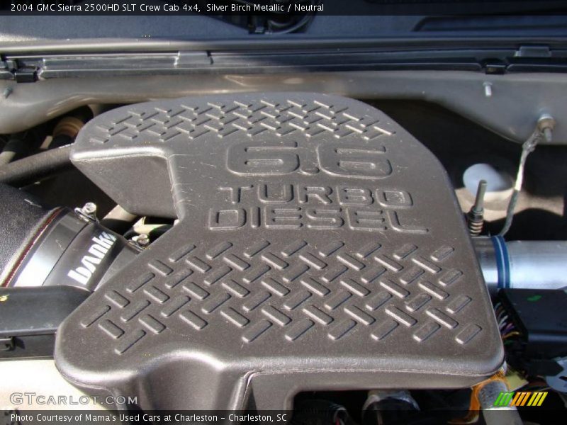 Silver Birch Metallic / Neutral 2004 GMC Sierra 2500HD SLT Crew Cab 4x4