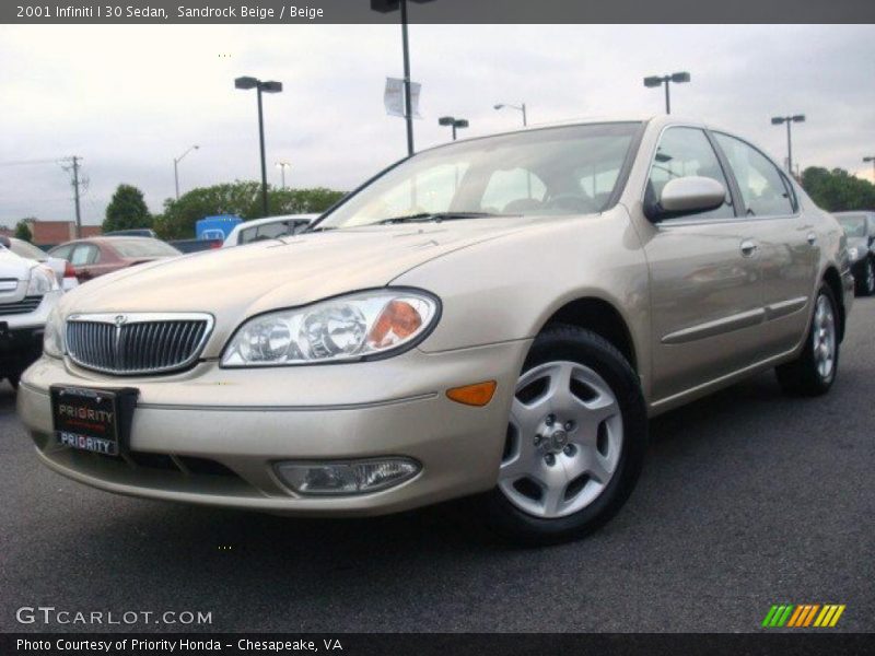 Sandrock Beige / Beige 2001 Infiniti I 30 Sedan