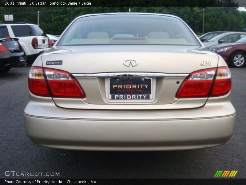 Sandrock Beige / Beige 2001 Infiniti I 30 Sedan
