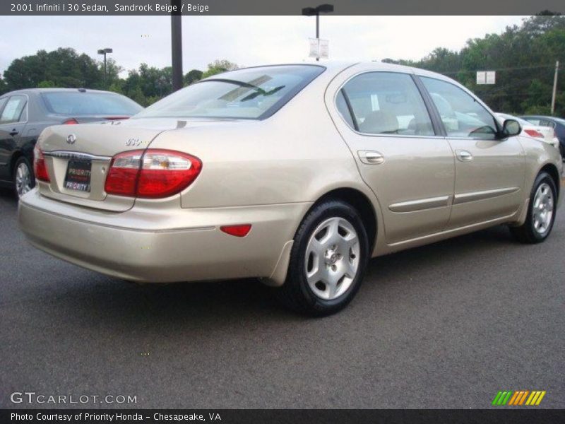 Sandrock Beige / Beige 2001 Infiniti I 30 Sedan