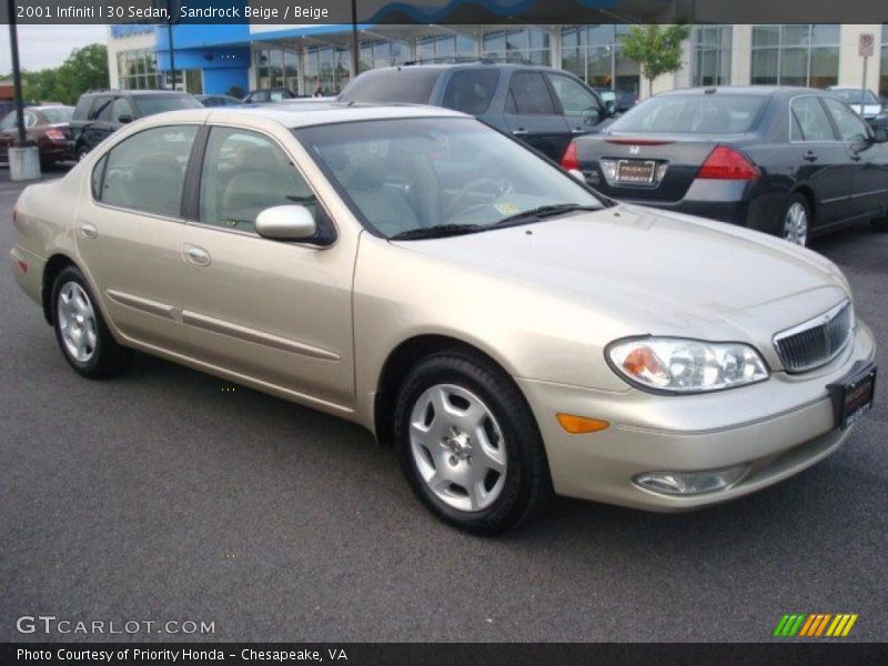 Sandrock Beige / Beige 2001 Infiniti I 30 Sedan