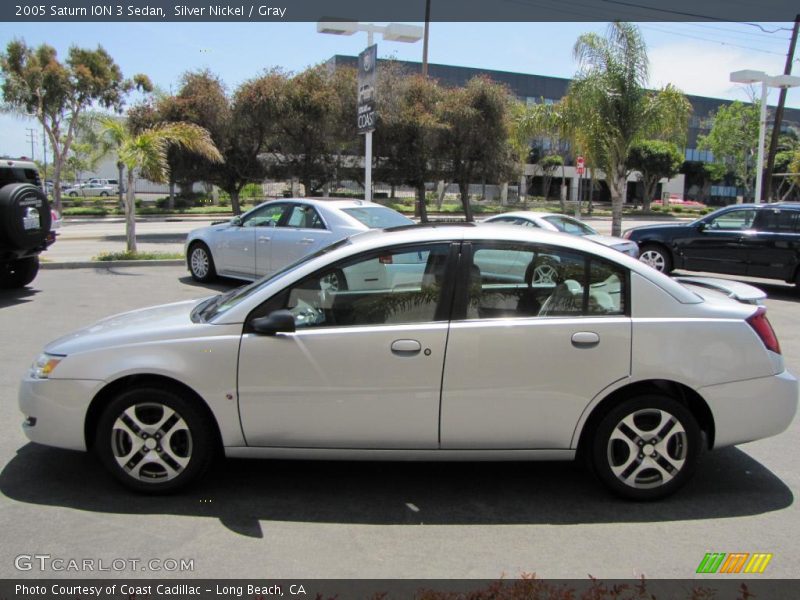 Silver Nickel / Gray 2005 Saturn ION 3 Sedan