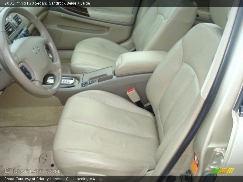 Sandrock Beige / Beige 2001 Infiniti I 30 Sedan
