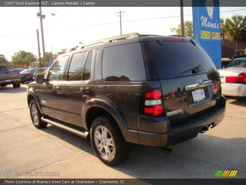 Carbon Metallic / Camel 2007 Ford Explorer XLT