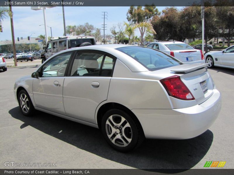 Silver Nickel / Gray 2005 Saturn ION 3 Sedan