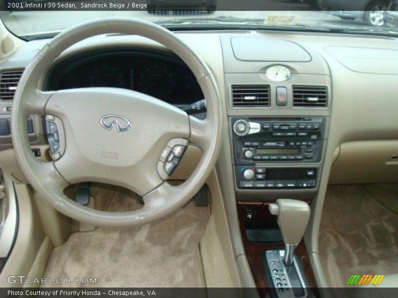 Sandrock Beige / Beige 2001 Infiniti I 30 Sedan