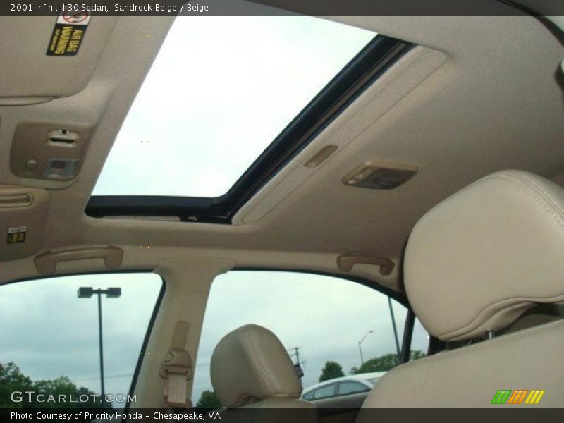 Sandrock Beige / Beige 2001 Infiniti I 30 Sedan