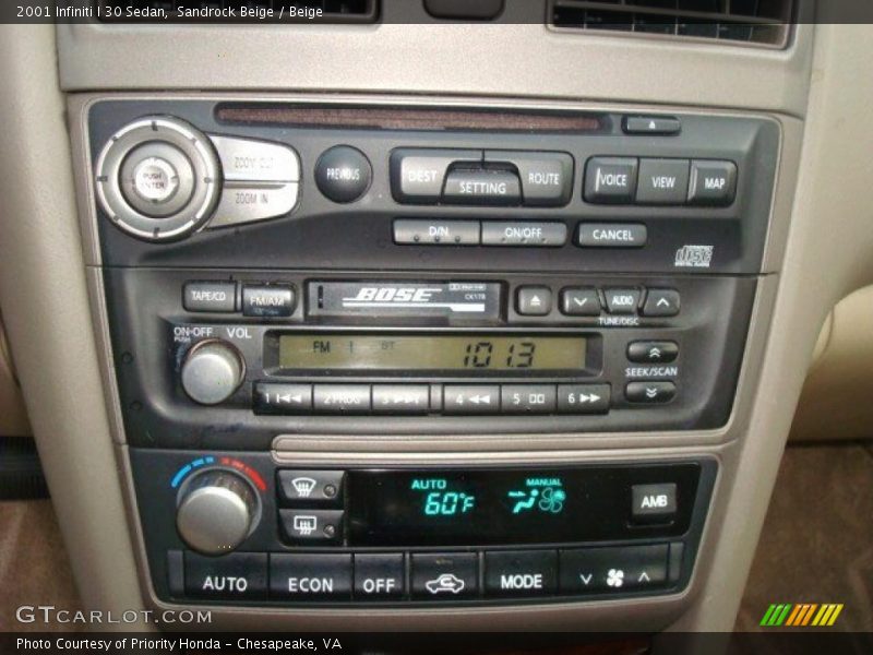 Sandrock Beige / Beige 2001 Infiniti I 30 Sedan