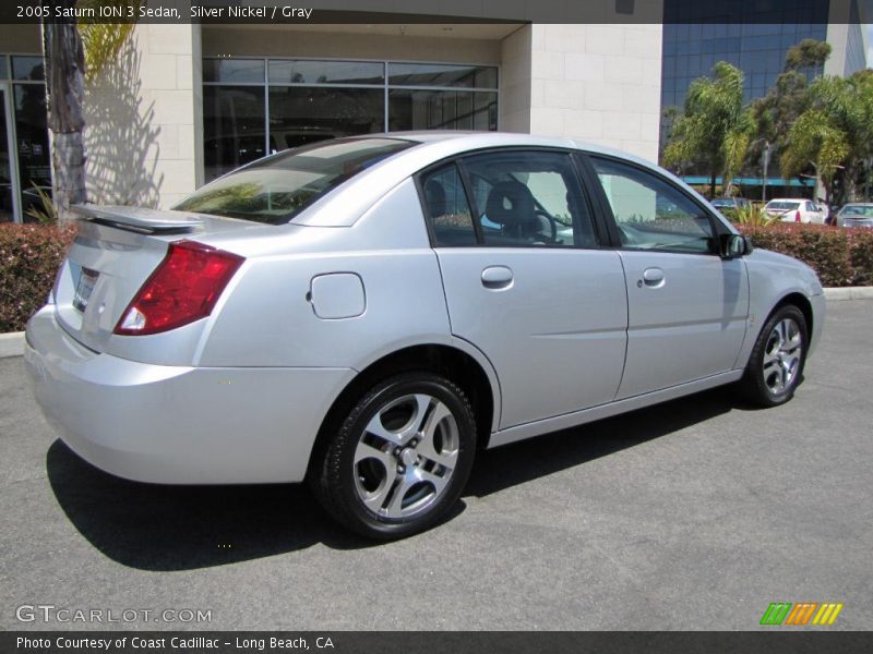Silver Nickel / Gray 2005 Saturn ION 3 Sedan